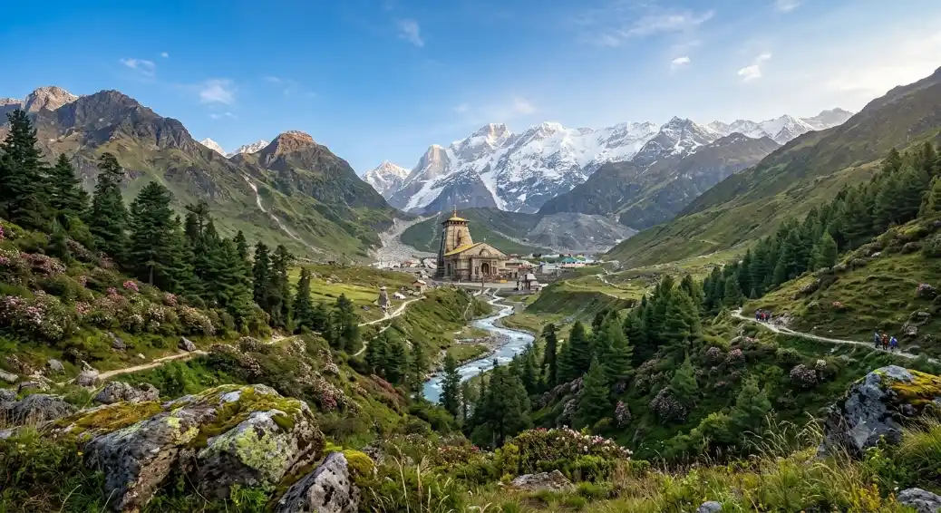 Experience the adventure and spritual char dham Yatra and do dham Yatra and custom booking services with us